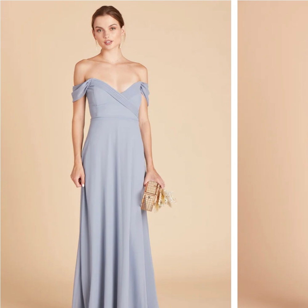 Birdy Grey Spence Convertible Dress Dusty Blue Small